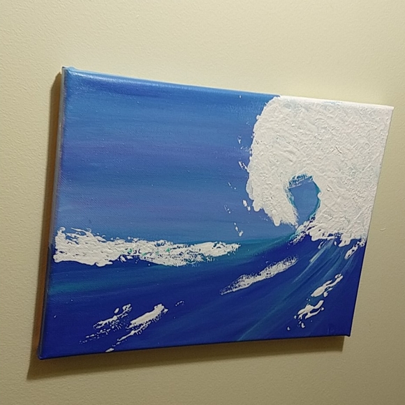Painting of a Wave - Picture 4 of 4